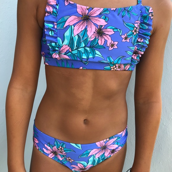 target blue bathing suit